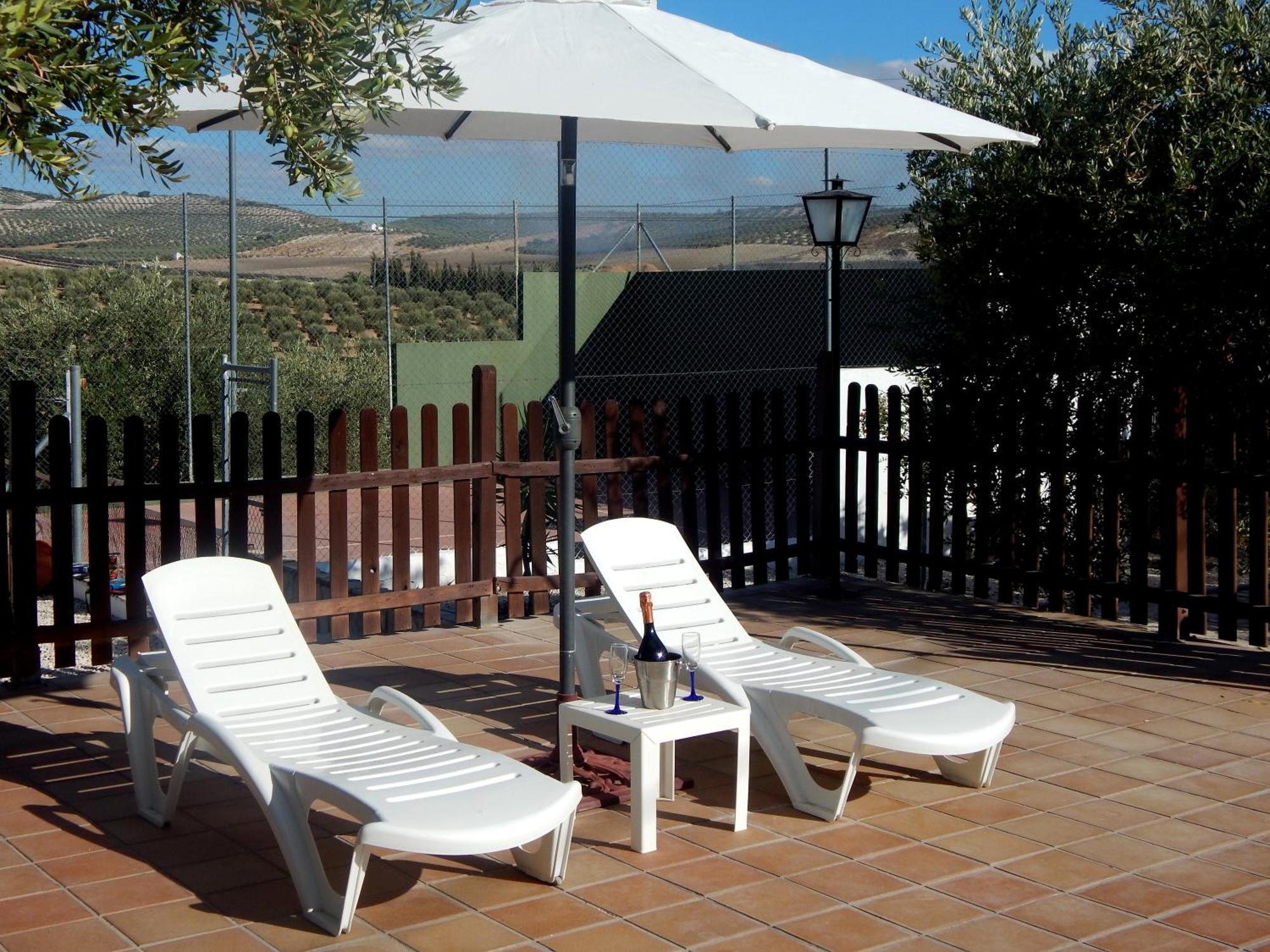 Villa Maria - Pista De Padel Y Piscina Baena Esterno foto